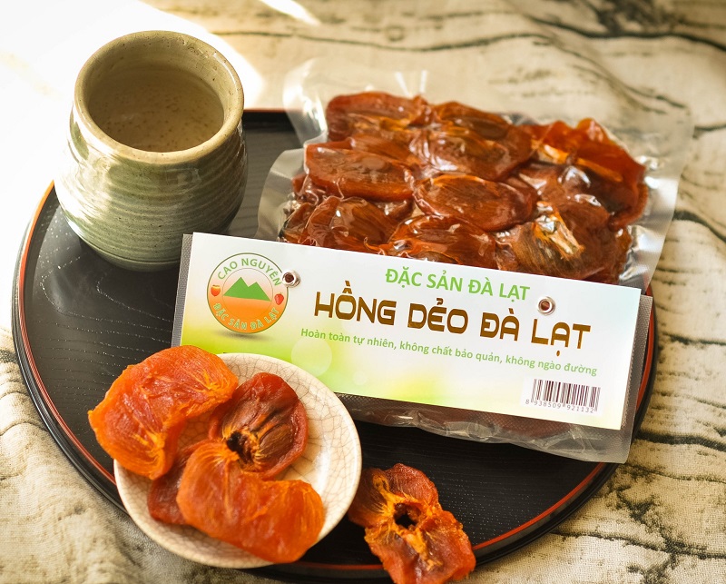 Hồng dẻo chẻ miếng