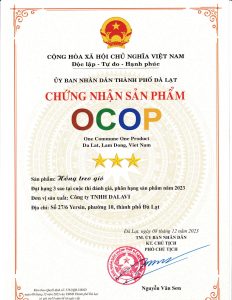 Mua sỉ hồng treo gió 2025 với chất lượng ISO, OCOP 3 sao
