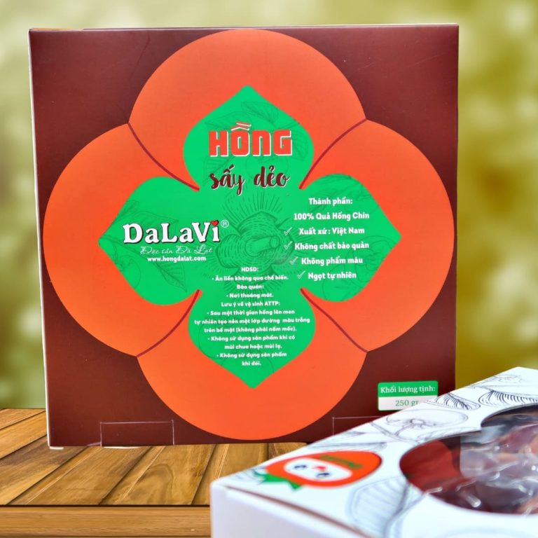 Hồng sấy dẻo trái