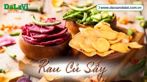 Mua thập cẩm sấy Đà Lạt với đa dạng rau củ quả sạch