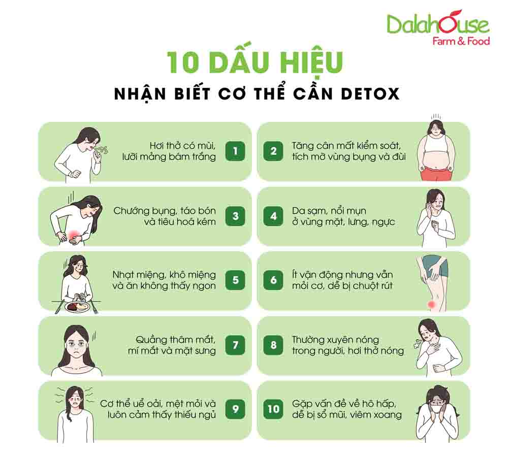 Bột rau detox DalaHouse, 100% từ thiên nhiên, an toàn