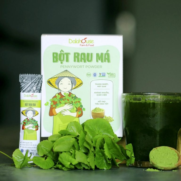 Bột rau má