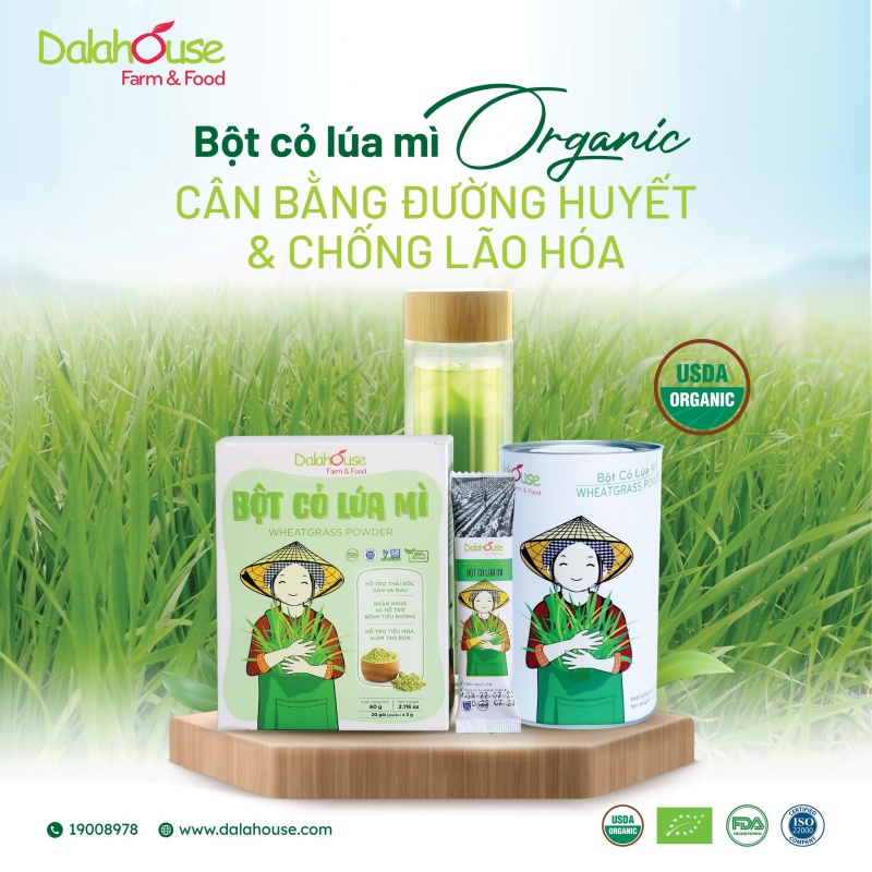 Bột rau củ quả sấy lạnh, 100% từ rau củ quả tươi ngon