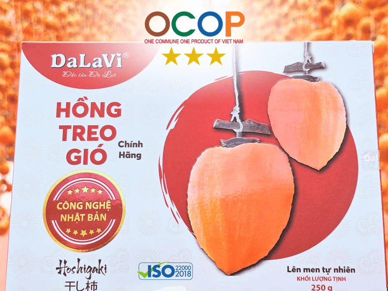 Mua sỉ hồng treo gió 2025 với chất lượng ISO, OCOP 3 sao